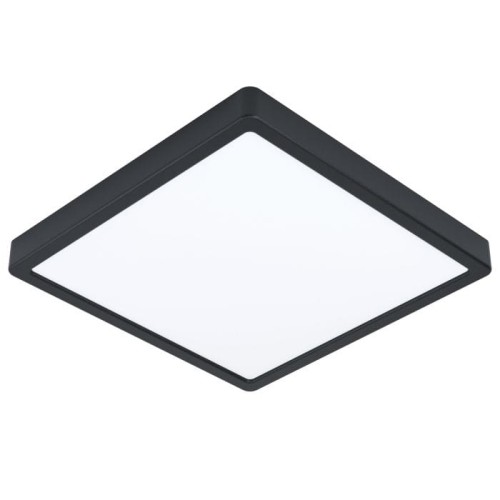 Lampa natynkowa czarny  plafon led  do łazienki IP44 FUEVA 5 30762  Eglo