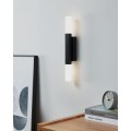 Kinkiet przy lustrze czarny IP44 Alcudia led 3000K 900617