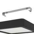 Lampa natynkowa do łazienki FUEVA 5 Plafon LED 11W 3000K czarny IP44 900643 Eglo