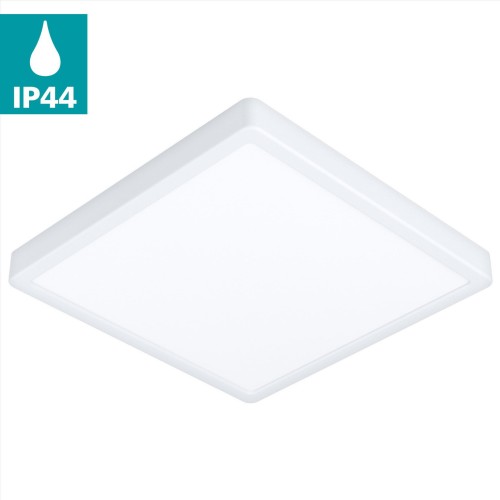 Lampa nasufitowa do łazienki FUEVA 5 Plafon LED 20,5W 3000K biały IP44 kod 99268 Eglo