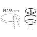 Lampa wpuszczana oczko do G/K FUEVA 5 LED 10,5W 4000K IP44   99214 Eglo