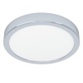 Lampa do łazienki FUEVA 5 Plafon LED 17W 3000K chrom IP44 oprawa natynkowa 900641 Eglo