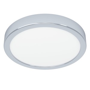 Lampa do łazienki FUEVA 5 Plafon LED 17W 3000K chrom IP44 oprawa natynkowa 900641 Eglo