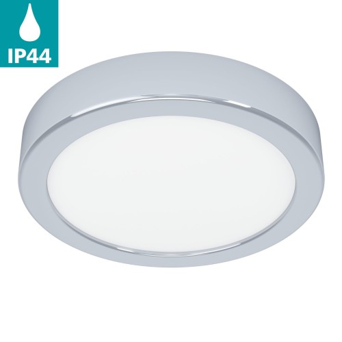 Lampa do łazienki FUEVA 5 Plafon LED 11W 3000K chrom IP44 oprawa natynkowa 900639 Eglo