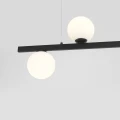 Lampa wisząca czarna 5 żar. do salonu GARDA 5 BLACK 1099F1 Aldex