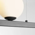 Lampa czarna nad stół 4 żarówki GARDA 4 BLACK 1099L1 Aldex