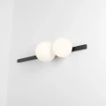 Lampa ścienna na 2 żar. czarna GARDA WALL 2 BLACK 1099D1 Aldex