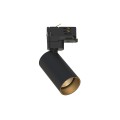 Lampa czarno złota do szyny 3F reflektor GU10 do szyny 3-fazowej10239 Nowodvorski