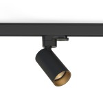 Lampa czarno złota do szyny 3F reflektor GU10 do szyny 3-fazowej10239 Nowodvorski