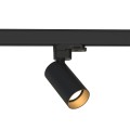 Lampa czarno złota do szyny 3F reflektor GU10 do szyny 3-fazowej10239 Nowodvorski