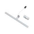 Kinkiet 12W 4000K IP44 do łazienki  lampa ścienna CEZANNE LED CHROM 10681