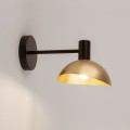 Kinkiet do salonu lampa ścienna ARTIS kinkiet czarny/złoty 40570 Sigma