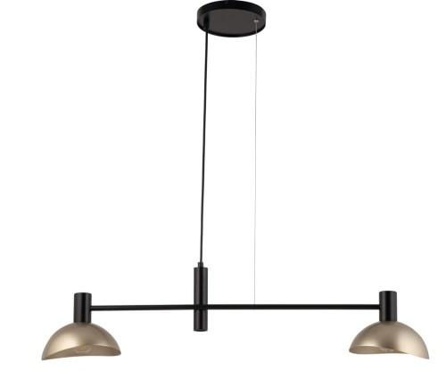 Lampa wisząca na 2 żarówki do jadalni artis 40566 Sigma