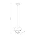 Lampa wisząca zewnętrzna AMELIA  na taras 10496 Nowodvorski