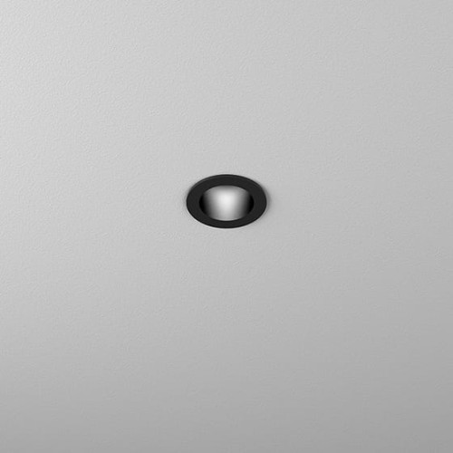 Lampka wpuszczana HOLLOW micro LED M930 30° oczko czarny struktura 37986-M930-F1-00-12 Aqform