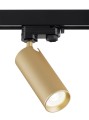 Lampa 3F zloty reflektor regulowany na 3 fazowy szynoprzewód  na GU10 led  TORELLO 8336