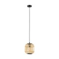 Lampa wisząca z drewna 1XE27 BORDESLEY 43231 Eglo