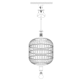 Lampa wisząca drewniana do salonu 1XE27 BORDESLEY  43216