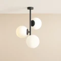 Lampa sufitowa, plafon FIN 3 CEILING BLACK M 1120PL_E1_M