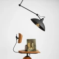 Lampa sufitowa, czarny plafon na 1XE27 MELOS BLACK 808PL_G1