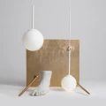 Bosso biała lampa wisząca ø 14cm  1087XXS Aldex