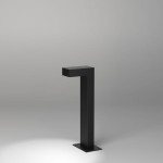 Lampa zewnętrzna słupek stojący led  IP65 SLUP 45 LED M9.0 exterior upright czarny struktura 26548-M9.0-D0-00-12
