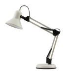 Lampa biurkowa biała na GU10 Tiago TB-29743-BG Italux
