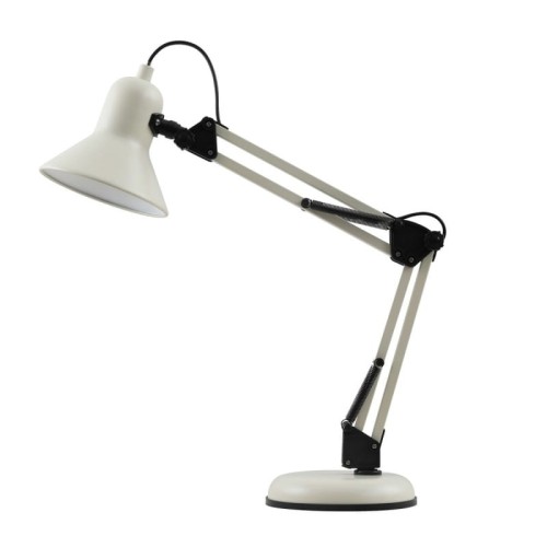 Lampa biurkowa biała na GU10 Tiago TB-29743-BG Italux