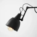 Lampa ścienna kinkiet podwójny na wysięgniku SOHO WALL 2 BLACK 1002D1