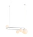 Żyrandol GARDA 5 RING WHITE 1099F_R stylowa lampa wisząca Aldex