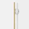 Lampa scienna TREVO WALL 2 WHITE BRASS (left) 1097D40 Designerski kinkiet Aldex