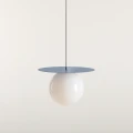Lampa wisząca LOOP DUSTY BLUE L 1125G16_L  Aldex