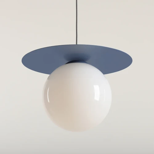 Lampa wisząca LOOP DUSTY BLUE L 1125G16_L  Aldex