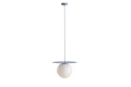 Lampa wisząca LOOP DUSTY BLUE L 1125G16_L  Aldex
