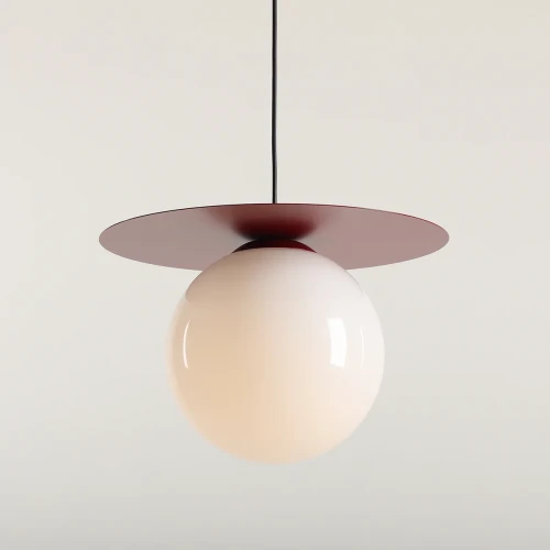 Lampa wisząca LOOP RED WINE L 1125G15_L Aldex