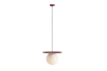 Lampa wisząca  LOOP RED WINE L 1125G15_L Aldex