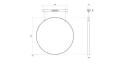 Lampa okrągła do salonu INTER RING II wisząca zoomLED® czarna CRI>90 ściemnianie w opcji