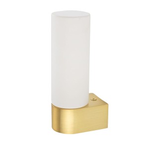 Kinkiet IP44 NATALIE I BRASS do łazienki 10724 Nowodvorski