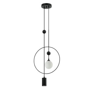 Lampa wisząca Trosti czarna PND-428892-BK