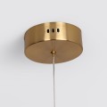 Lampa wisząca złota do salonu Meleca S 1xLED 24W  LP-2345/1P S