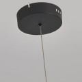 Lampa wisząca czarna do salonu  Meleca S 1xLED 24W  LP-2345/1P S BK