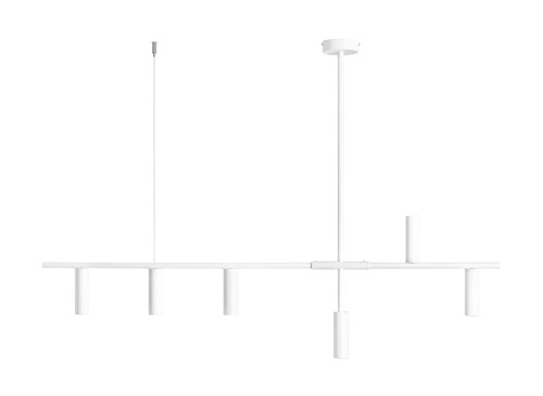 Lampa wisząca nad stół TREVO 6 ALL WHITE 1104K Aldex