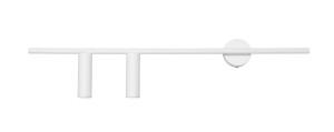 Lampa ścienna, kinkiet biały TREVO WALL 2 ALL WHITE (left) 1104DAldex