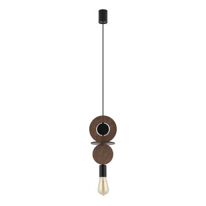 Lampa wisząca DROPS WOOD C Nowodvorski  11175