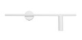Kinkiet do salonu TREVO WALL ALL WHITE (right) 1104C_2 Aldex