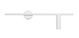 Kinkiet do salonu TREVO WALL ALL WHITE (right) 1104C_2 Aldex