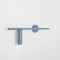 Lampa ścienna kinkiet TREVO WALL DUSTY BLUE (left) 1104C16 Aldex