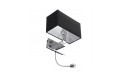 Kinkiet regulowany do sypialni led MARTENS WALL LED BLACK   AZZARDO AZ1558