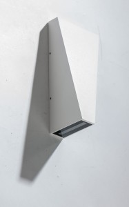 Lampa kinkiet IP54 zewnętrzna ZITA XL WH Azzardo AZ415