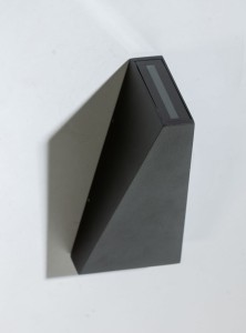 Kinkiet zewnętrzny ciemno szary ZITA XL DGR Azzardo AZ2200